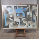 Schilderij in lijst, Louis Kroot, Elementen licht en donker
