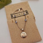 Gucci .925 zilveren ”Blind For Love” armband met 5 blauwe Zirkonia D
