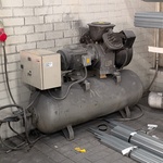 Compressor Atlas Copco, LE7 UV, bouwjaar 1989
