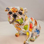 Bulldog sculptuur