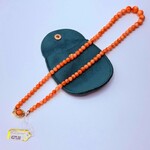 Koraal collier ”Pink Salmon”