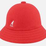 Kangol hoed – Wool casual red bucket hat