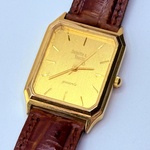 Deloitte & Touche goudkleurig tank horloge