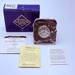 Royal Selangor Winter/Robin tafelklok