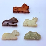 5x Antieke Chinese jade – ca. Qing-Dynasty