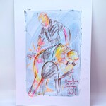 Kunstwerk van kunstenaar Koes Komo – Gesigneerd