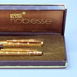Montblanc Noblesse 14kt gouden vulpen/balpen set