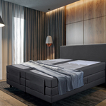 Elektrische boxspringcombinatie, M-Ray, Sense Exclusief, Antraciet
