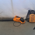 Bladblazer met ruggeddagen accu, Pellenc, Airion 2 & Lithium Battery 7