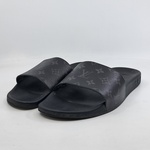 Badslippers, Louis   Vuitton, zwart