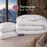 3 delige beddengoed-set, Norwegian, 2 kussens + dekbed
