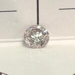 Diamant – 0.40 carat natuurlijke briljant geslepen roze diamant (gecer