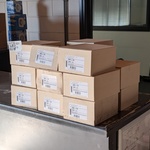 Ca. 13 doos a 200 stuks M8 x 25 bout