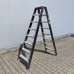 Werktrap Altrex, 2x 7 treeds met bordes