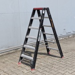 Werktrap Altrex, 2x 5 treeds met bordes