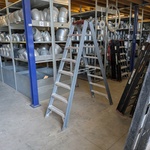 Werktrap Altrex, 2x 7 treeds met bordes