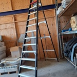 Werktrap Altrex, 11 treeds met bordes