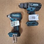 Accu boormachine met slagschroevendraaier Makita, DHP482 | DTD153, bou
