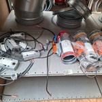 3x Brandregelklep 2x RF-t, 1x Belimo