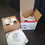 2x Woonhuisventilator Ozeo, E Ecowatt control CO2 plug