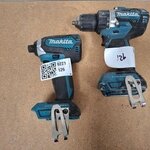 Accu boormachine met slagschroevendraaier Makita, DDF484 | DTD153, bou