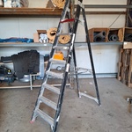 Werktrap Altrex, 7 treeds met bordes