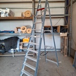 Werktrap Altrex, 9 treeds met bordes