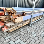 Ca. 13x Houten gordingen