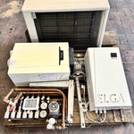 Lucht/water-warmtepompinstallatie, Techneco ELGA, Remeha En Toshiba, 2