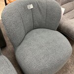 Fauteuil Ingmar, geweven, blauw