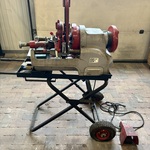 Elektrische pijpdraadsnijmachine, REX Industries Co. Ltd., S80AV, rood