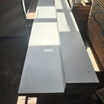 2x Gemelamineerde meubelpanelen / interieurbouwpanelen, Gemelamineerd,