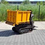 Mini rupsdumper, BY1000, 2017, met 2x losse afzetbak