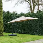 Parasol 4×3 meter, beige