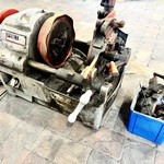 Elektrische pijpdraadsnijmachine, Rothenberger, PISET P-60, rood