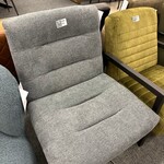 Fauteuil Sam, geweven, blauw
