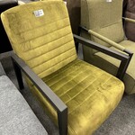 Fauteuil Daan, Velvet, groen