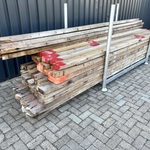 4x Houten gordingen