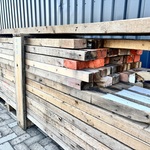 Ca. 12x Houten gordingen