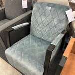 Fauteuil Dinneke, Velvet, blauw