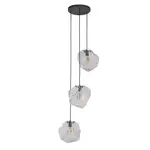 Hanglamp 3L rock clear