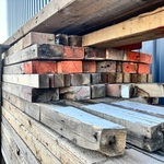 Ca. 10x Houten gordingen