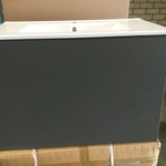 Badkamermeubel met wastafel, Allibert, 251583, grijs
