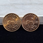 2x Gouden munt, South Africa, Krugerrand, 1982