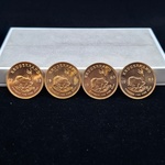4x Gouden munt, South Africa, Krugerrand, 1983
