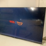 4K ultra HD Led  smart 50 Inch TV op voetjes, TCL, 50PF650X1, zwart