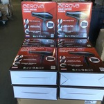 Ca. 10x Haardroger 2200 Watt, Aerova, zwart