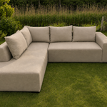 Tuinhoekbank allweather Puglia, sand, bouwjaar 2026