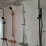 Regendoucheset Xenz, Cinca, chroom