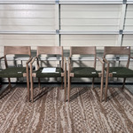 4x Tuinstoel Freya met armleuning, Raw Materials